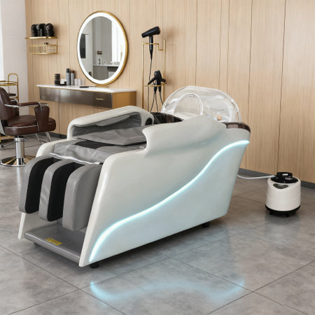 Shampoo Bed Pro Italy Silver no stool